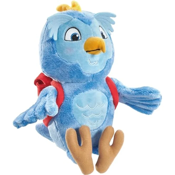 Schmidt Spiele 42288 Elea Eulanda, Eule Ezechiel, 28 cm Plüschfigur, Hochwertiger Plüsch, Handwaschbar, mit Rucksack zum Öffnen, ab 0 Jahren – Bild 5
