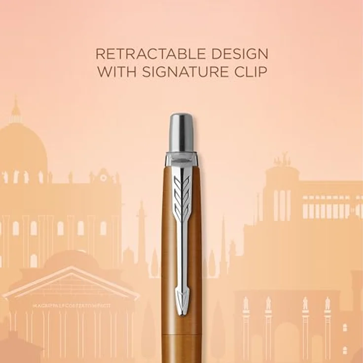 Parker Pen Jotter SE Rom Kugelschreiber, orange Schaft mit Satinierter Bronze-Lackierung – Bild 3