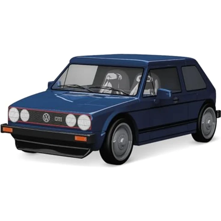 COBI Volkswagen Golf GTI (1976), Modellfahrzeug aus Bausteinen, made in EU – Bild 2