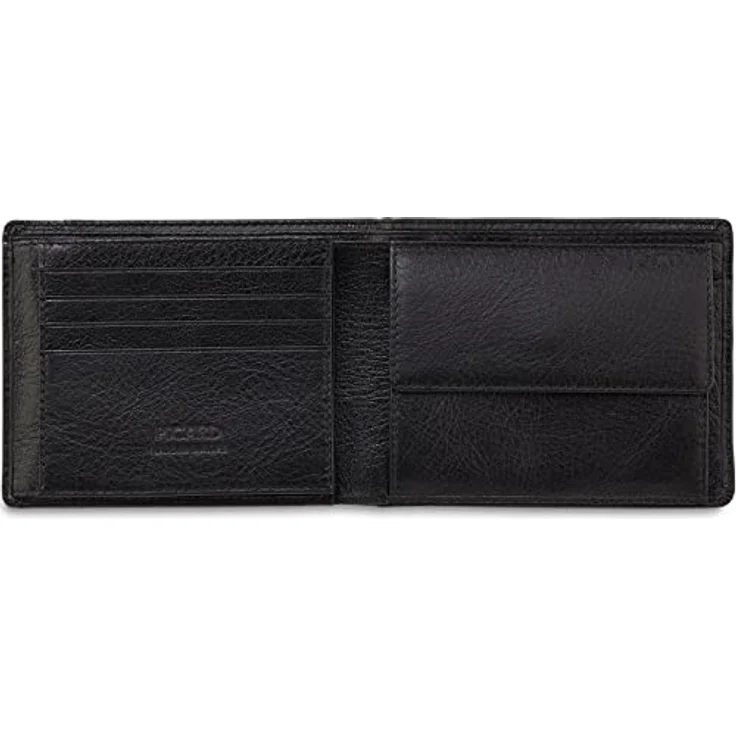Picard Herren Buddy 1 Münzbörse, (Schwarz), 9.5x2x12 cm – Bild 3