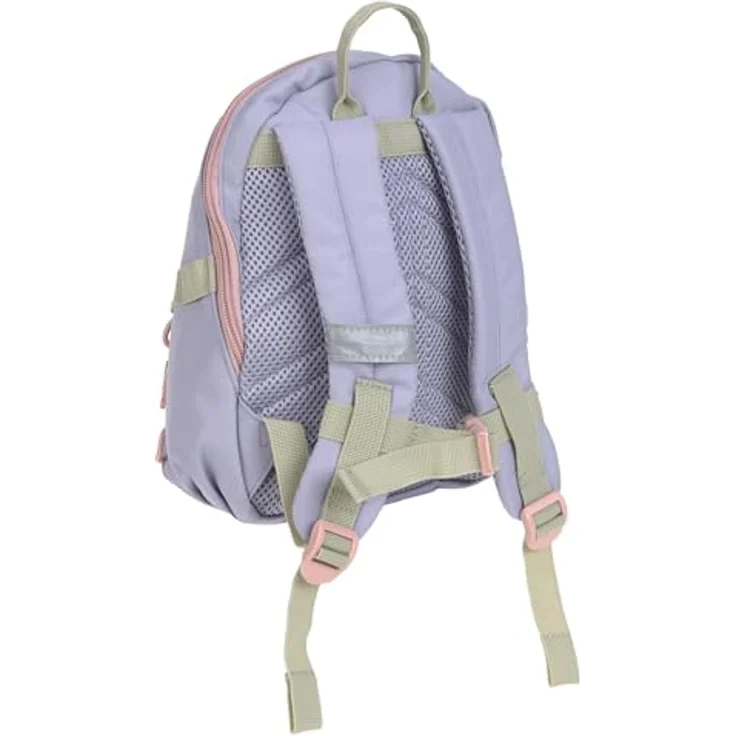 Lässig Rucksack Outdoor klein Rainbow pastel lila, Kindergartenrucksack mit farbenfrohem Design – Bild 2