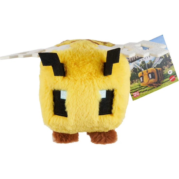 Mattel® Plüschfigur Minecraft Biene, 20 cm groß, weiche Materialien – Bild 1