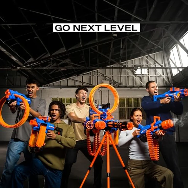Zuru XSHOT Insanity Blaster Smoke N Barrel, Blaster mit Darts für Kinder ab 8 Jahren, robustes Design für Innen- und Außenbereich – Bild 5