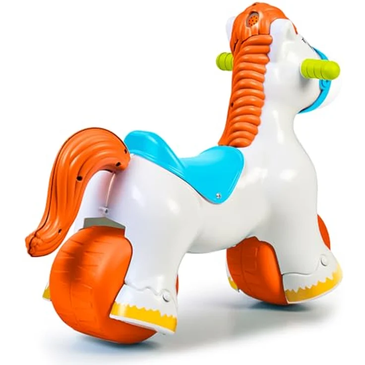 Feber Interactive Schaukelpferd 2-in-1, Lauf- und Rutschauto für Kinder ab 1 Jahr, robust und motorikfördernd – Bild 7