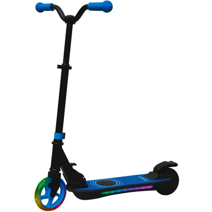 Denver SCK-5500, Elektroroller für Kinder bis 50 kg, 10 km/h, klappbar mit LED-Beleuchtung