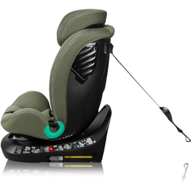 lionelo Autokindersitz BASTIAAN ONE i-SIZE, 4 in 1/i-Size/Dri-Seat/360 Grad/0-36kg, ab Geburt - 12 Jahre, 0-36kg, (Set) – Bild 5