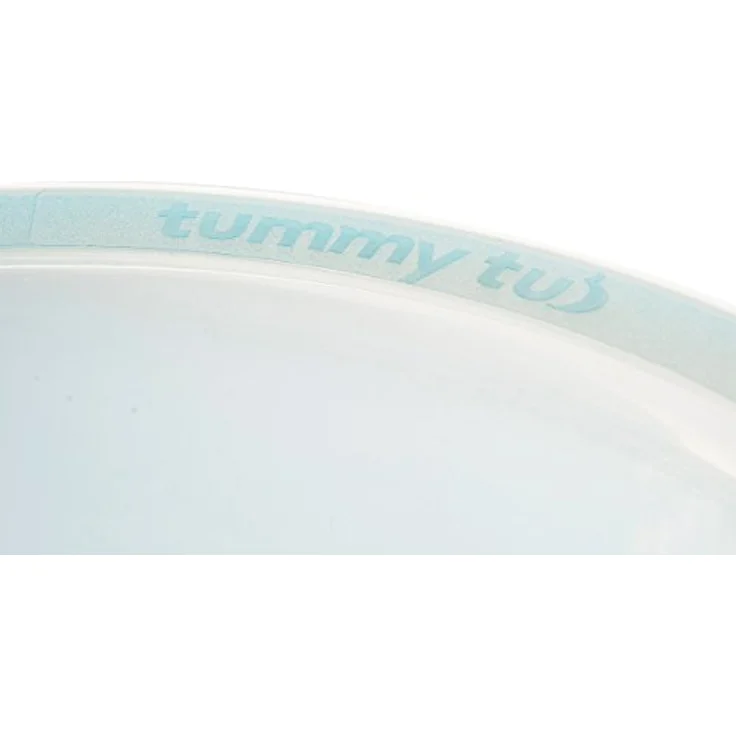 tummy tub das Original - Badeeimer kippsicher, rutschfest und schadstofffrei, blau, für Kleinkinder – Bild 4