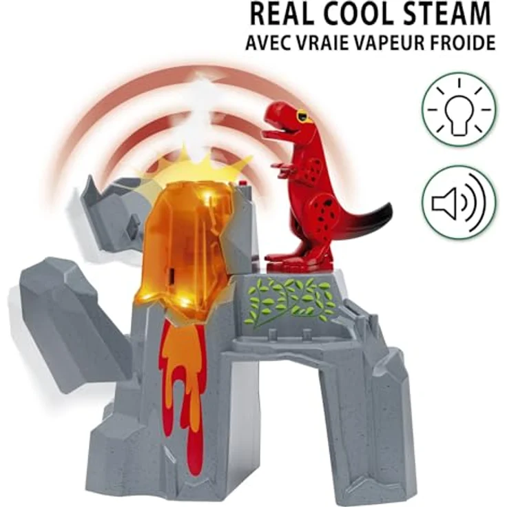 Brio Dinosaur Erupting Volcano, Spielset mit Ausbruchsfunktion und T-Rex-Figur für BRIO World – Bild 7