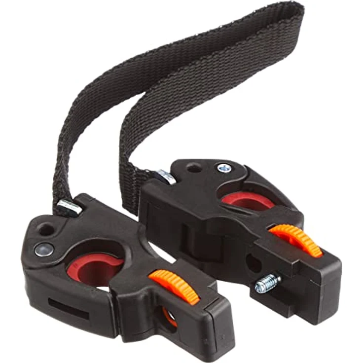 VAUDE 12501 QMR-Befestigungssystem 2 mit Tragegriff, QMR-Haken für Radtaschen Qmr Hook 2 With Handle Schwarz Einheitsgröße – Bild 2