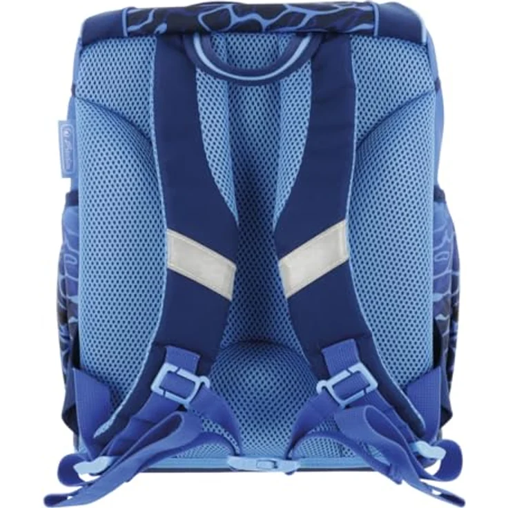 Herlitz Schulranzen UltraLight Plus Blue Shark, 16 l - OEKO-TEX zertifiziert, ergonomisch, sicher und robust – Bild 4