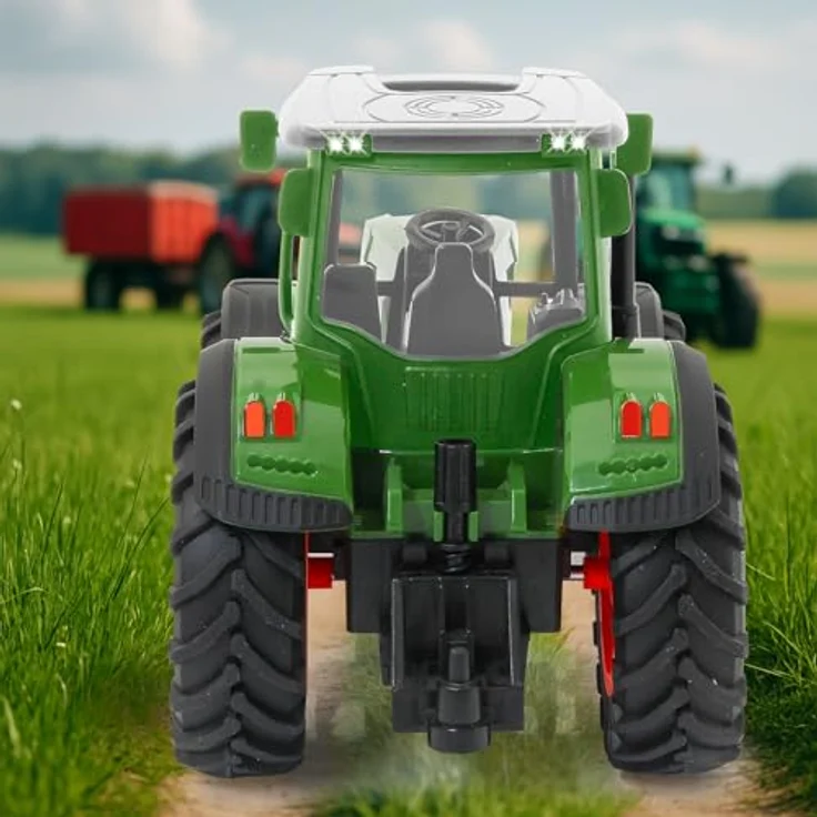 Jamara RC-Traktor Fendt 1050 Vario 1:24S, 2,4GHz mit LED Licht und gesperrter Antriebsachse, inklusive Akku – Bild 6