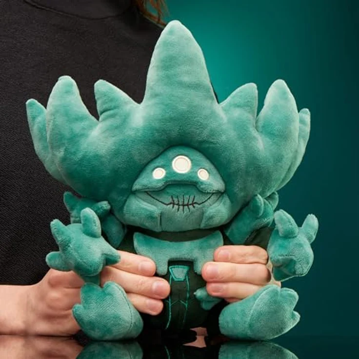 Numskull NS4925 Destiny Crota Collectible, 10,5 Zoll Plüschfigur mit leuchtenden Augen im Dunkeln – Bild 2