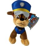 soma Kuscheltier Paw Patrol Plüschtier 20cm Chase blau, Super weicher Plüsch Stofftier für Kinder zum spielen