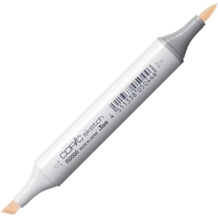 Copic COPIC Sketch Marker Typ R - 0000, Pink Beryl, professioneller Pinselmarker mit Super-Brush- und Medium-Broad-Spitze – Bild 3