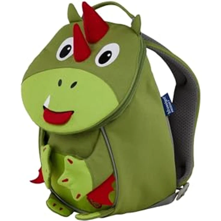Affenzahn Kleiner Freund Kindergartenrucksack, 26 cm, Mehrfarbig mit Brustgurt und praktischem Reißverschluss – Bild 2