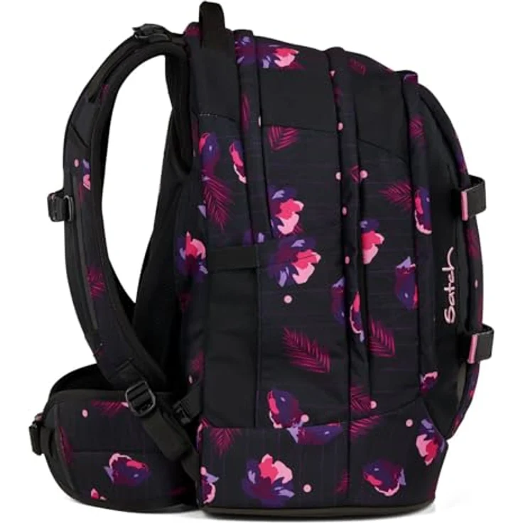 Satch Schulranzen PACK Mystic Nights, ergonomisch mit Your-Size-System, anpassbar für Körpergrößen 1,40 - 1,80 m, 30 l Volumen – Bild 4