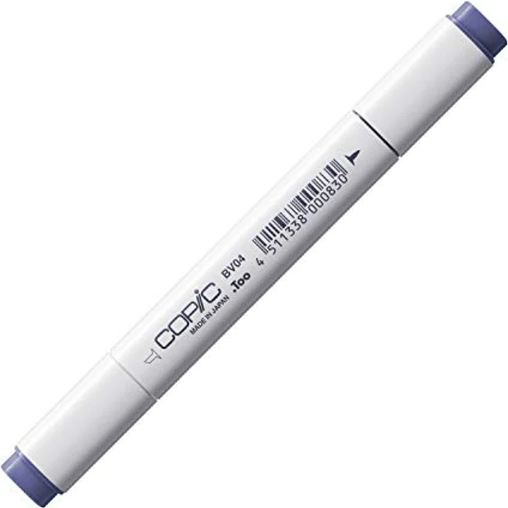Copic Classic Marker Typ BV - 04, Blue Berry, professioneller Layoutmarker mit dualem Spitzensystem, schnelltrocknend und nachfüllbar – Bild 1