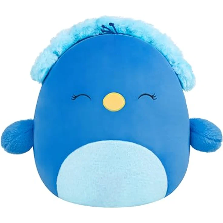 Jazwares Squishmallows Plüschfigur Pfau Priscilla, ca. 40 cm, ultra-squeezable Kuscheltier – Bild 4