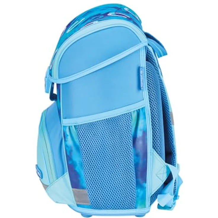 Herlitz Schulranzen Set Loop Plus Lucky Horse, 10-teiliges Set für Mädchen in pastellblau, ergonomisch und wasserabweisend – Bild 10
