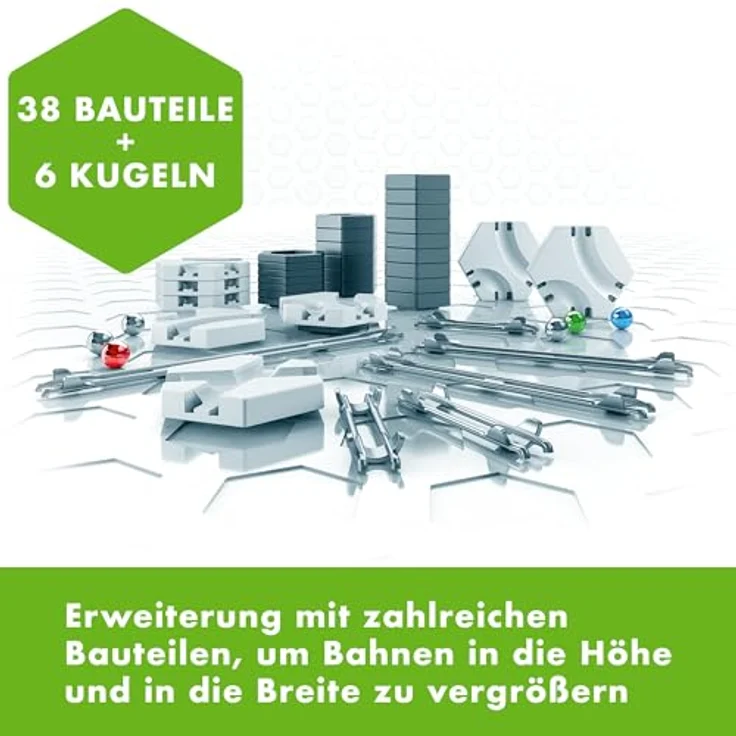 Ravensburger GraviTrax Extension Trax - Zubehör für das Kugelbahnsystem. Kombinierbar mit allen GraviTrax Produktlinien, Starter-Sets, Extensions und Elements, Konstruktionsspielzeug ab 8 Jahren – Bild 3