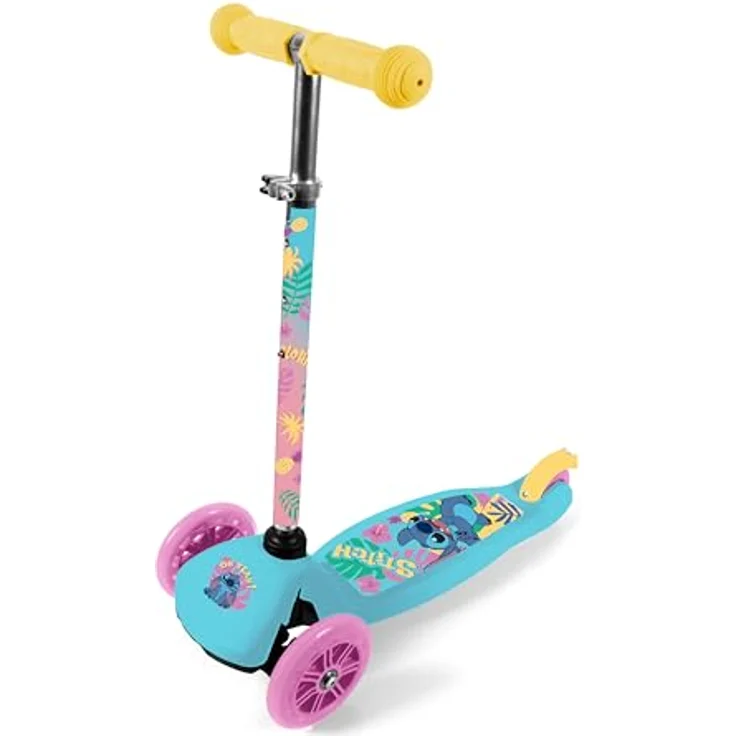 Seven Polska Stitch 3-Rad-Scooter, stabil und wendig, ideal für Kinder – Bild 1
