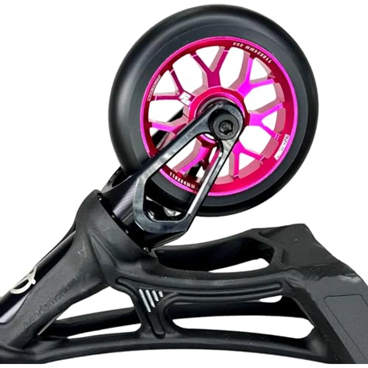 Fantic26 Stuntscooter Fantic26 Spy7 Stunt-Scooter Rolle 110mm Abec11 Pink/Pu Schwarz – Bild 5