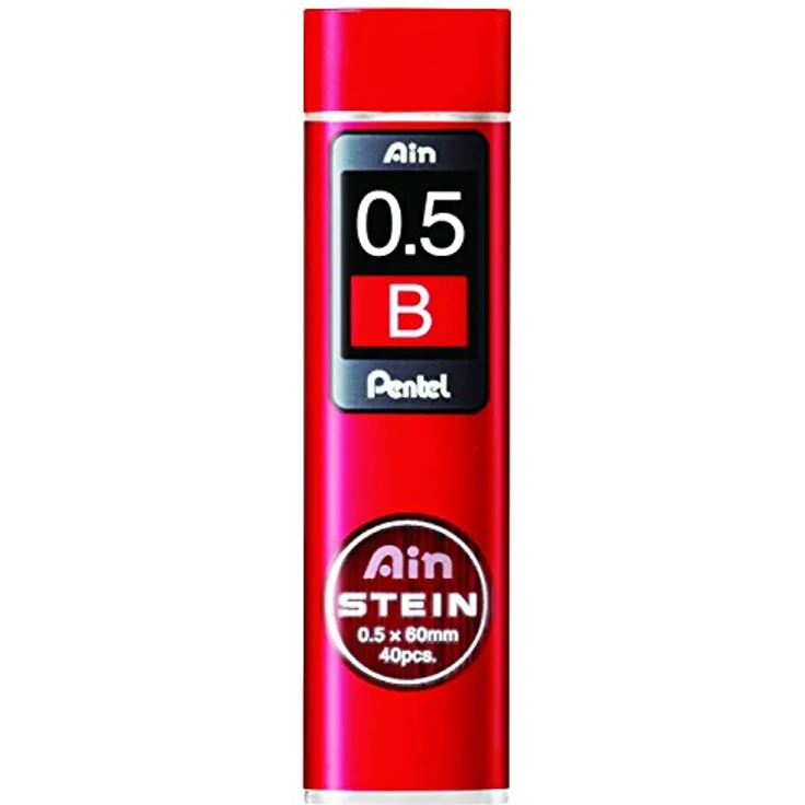 PENTEL Druckbleistift AIN STEIN, Feinmine 0,5mm/B, 40 Stück