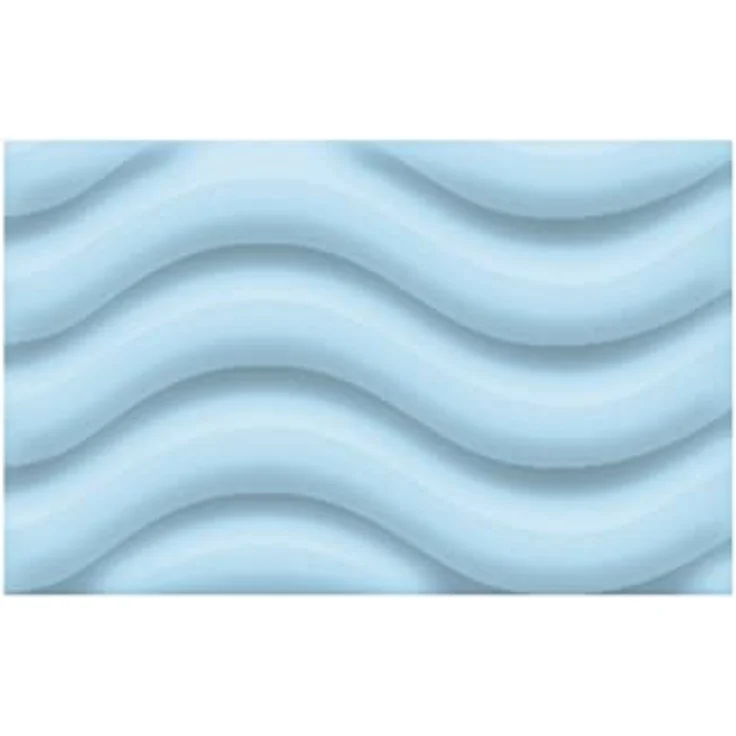 itenga Schultüten Rohling aus Bastelwellpappe, 68 cm, 6-eckig, hellblau, zum Selbstbasteln und -gestalten – Bild 2