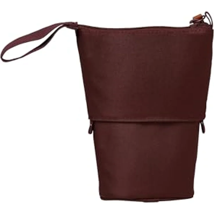 satch Pencil Slider extra groß inkl. Trennfach Reißverschlussfach Stiftehalter Geodreieck Sichtfenster für Stundenplan Nordic Ruby - Beere, Federmäppchen aus Nylon – Bild 2