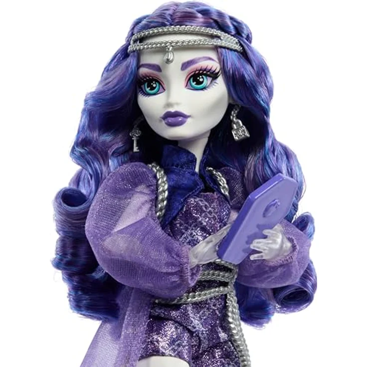 Mattel® Anziehpuppe Monster High, Spectra Vondergeist mit Frettchen – Bild 3