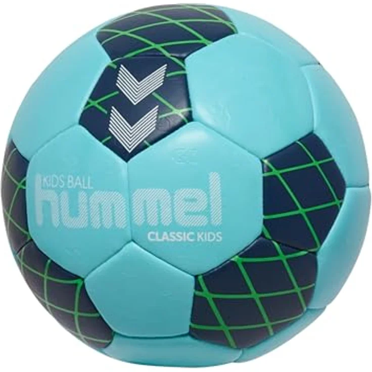 hummel hmlCLASSIC KIDS HB, Handball mit griffigem PU-Obermaterial, 32-teilige Konstruktion, maschinengenäht, nicht für Harz geeignet – Bild 1