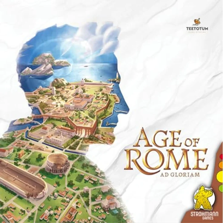 Strohmann Games Age of Rome Kennerspiel Strategiespiel 1-4 Spieler Ab 12+ Jahren 60-90 Minuten Deutsch – Bild 2