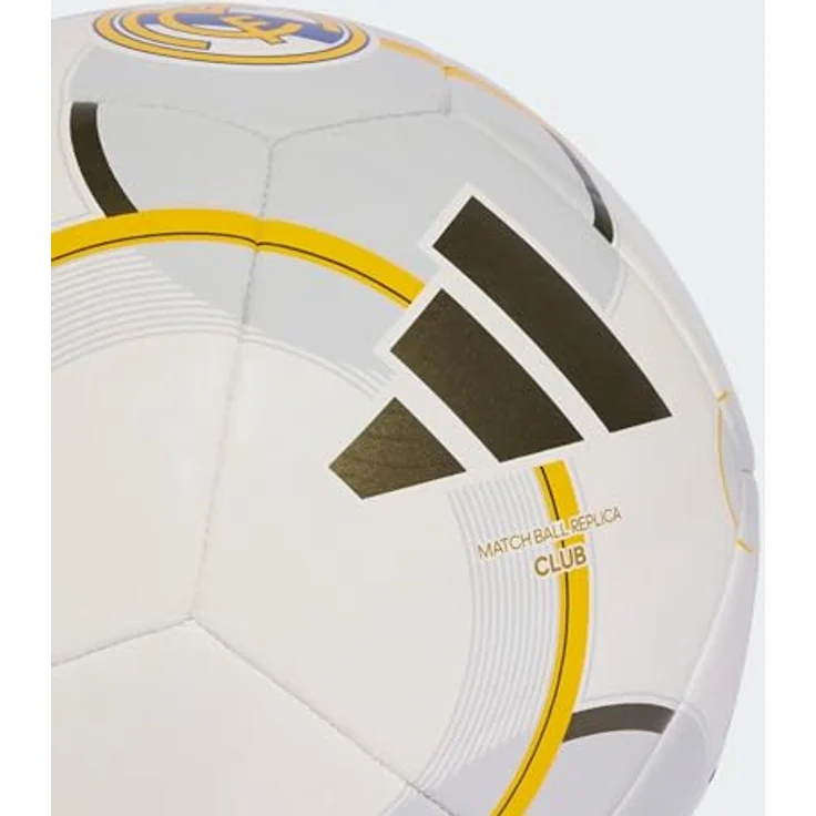 adidas Performance Fußball RM CLB HOME, maschinengenäht mit Butyl-Blase, Heimfarben Real Madrid – Bild 2