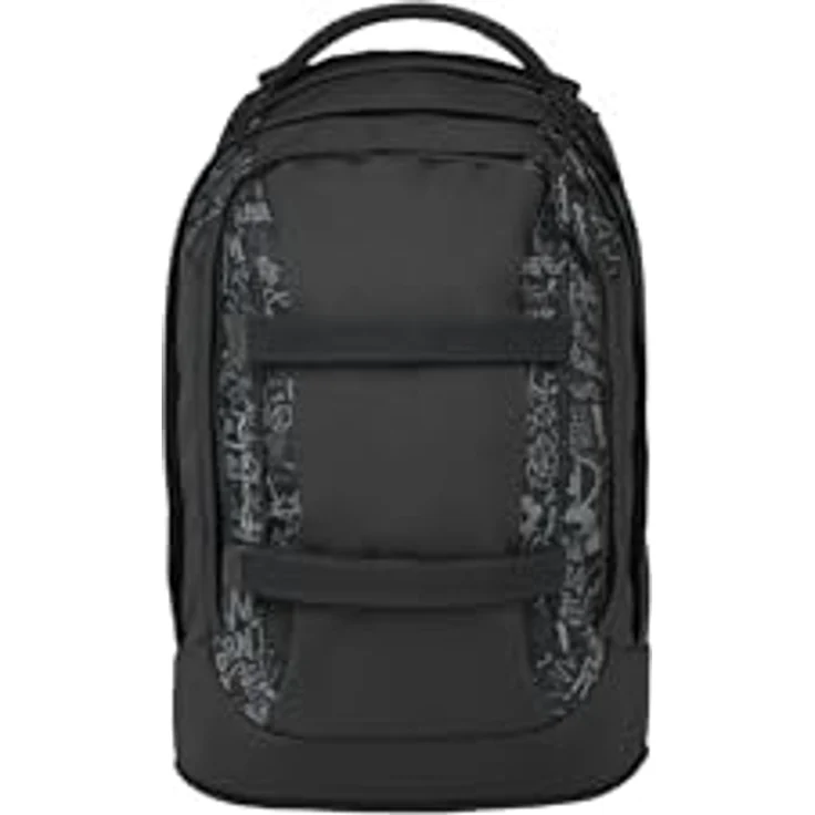 Satch Pack Ergonomischer Schulrucksack, 30L Stauraum, standfest, Organisationstalent, Street Ink - Grau – Bild 1