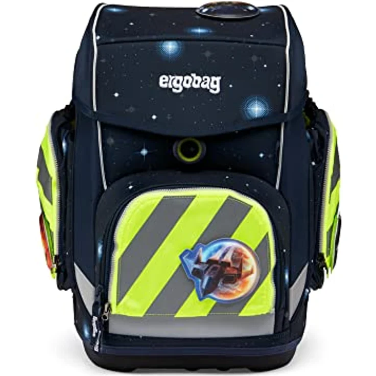 Ergobag Fluo-Zip Set mit Reflektorstreifen Gelb – Bild 6