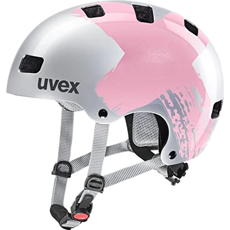 Uvex kid 3 silver - rosé 55-58 cm – Bild 2