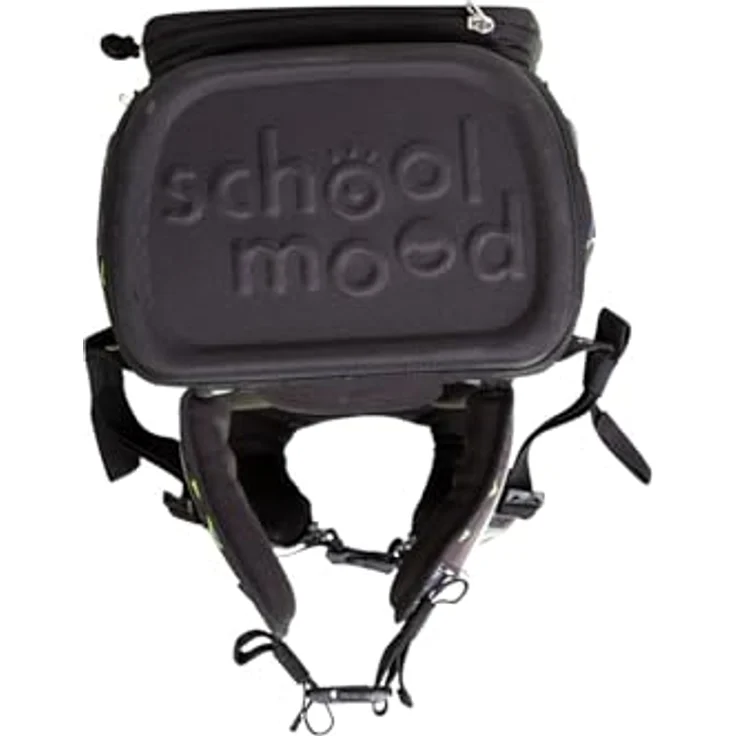 SCHOOL-MOOD® Schulrucksack Champion Maxx Pro Finn (Raubkatze), 7-tlg. Set mit höhenverstellbarem System, ergonomischem Rückenpolster und reflektierenden Flächen – Bild 8
