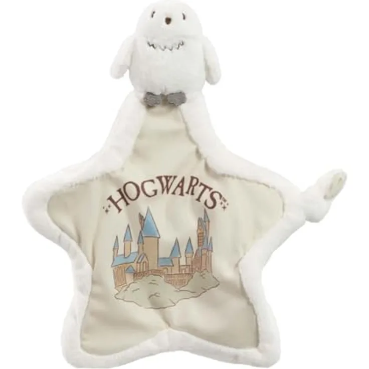 Rainbow Designs Limited Harry Potter Hedwig Schmusetuch, Plüschmaterial für Kinder ab 0m+, erleichtert das Einschlafen