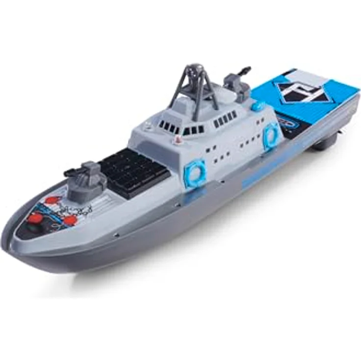 Carson 500108050 RC- Küstenwache 2.4G 100% RTR - Ferngesteuertes Boot, RC Boot, Ferngesteuertes Boot für Kinder und Erwachsene, inklusive Fernsteuerung – Bild 3