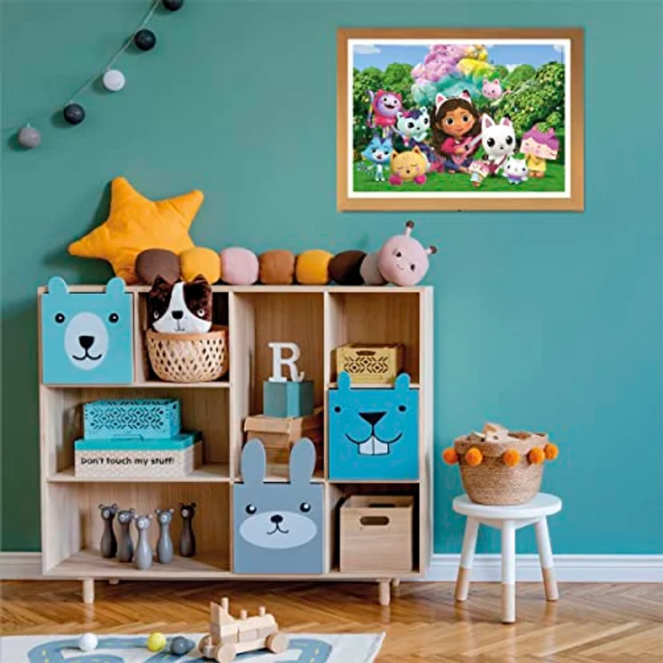 Clementoni Dreamworks Gabby's Dollhouse - Puzzle mit 24 Maxi-Teilen für Kinder ab 3 Jahren, Buntes Kinderpuzzle mit besonderer Leuchtkraft, 28520 von Clementoni – Bild 5