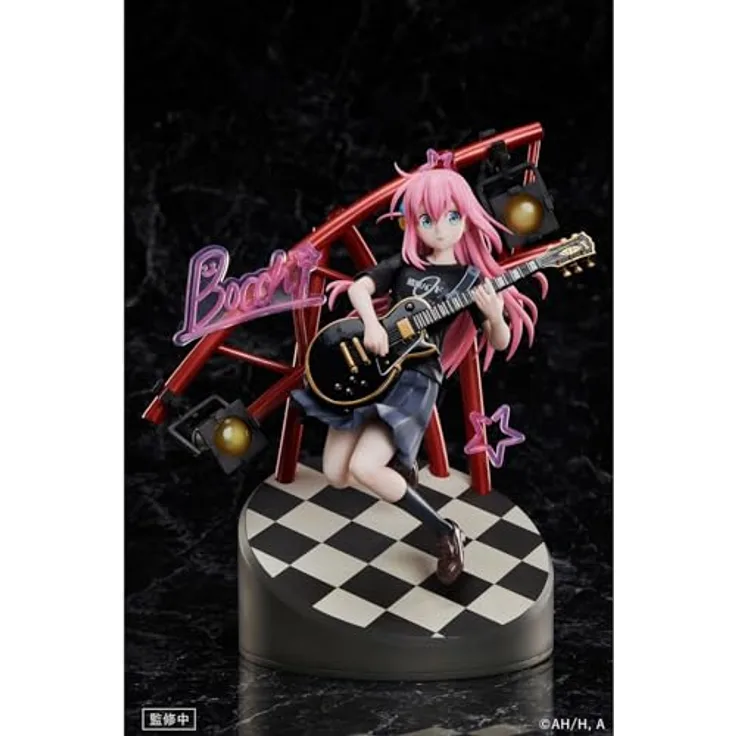 Aniplex Bocchi the Rock! Statue 1/7 Hitori Gotoh, 23 cm, PVC-Figur in bedruckter Fensterbox