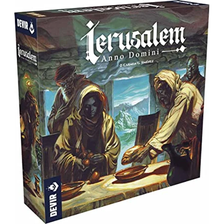Devir Ierusalem Anno Domini, Brettspiel für bis zu 4 Spieler mit strategischen Herausforderungen und historischem Thema – Bild 1