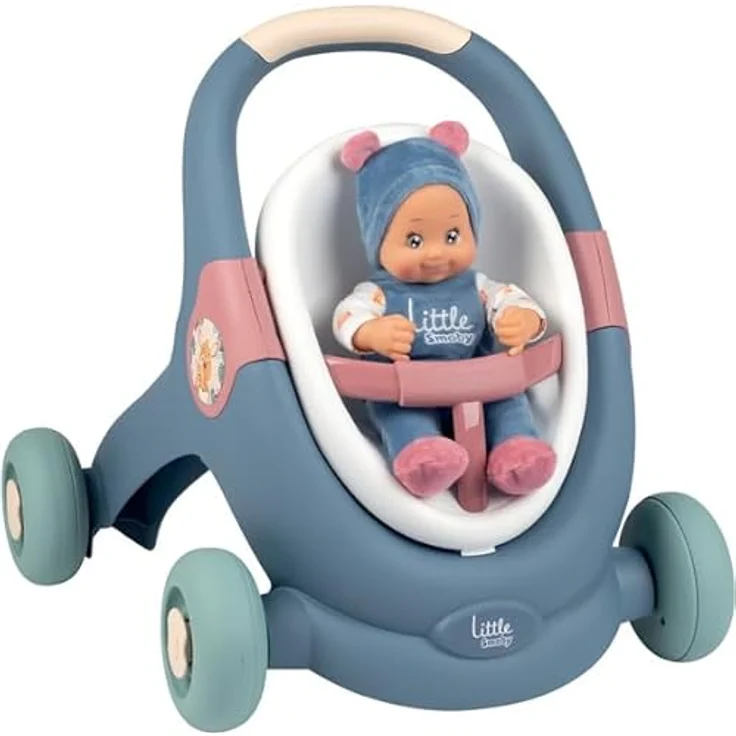 Smoby LS 3-in-1 Lauflern-Puppenwagen – Bild 2