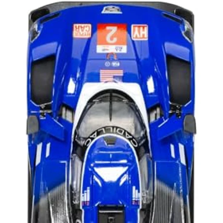 Scalextric C4512 1:32 Cadillac V-Serie R 24h LM23#2 HD, Slotcar mit Fahrerfigur und funktionsfähigen Lichtern, robust für Kinder, Digital Plug kompatibel – Bild 3
