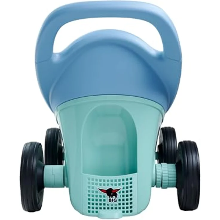 "BIG Lauflernhilfe BIG Buggy 3-in-1, Made in Germany, Lauflernwagen in grünen und blauen Pastelltönen" – Bild 3