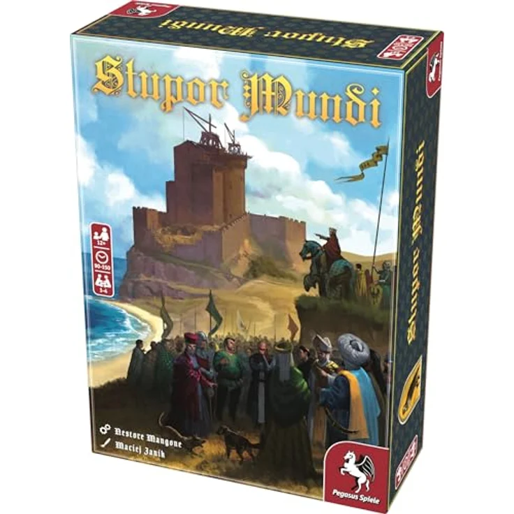 Pegasus Spiele Stupor Mundi, Brettspiel für Experten, strategische Entscheidungen und komplexe Spielmechaniken – Bild 3