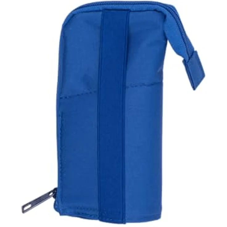 Oxford Federmäppchen Stand-Up Stiftehalter mit Reißverschluss, Stifte-Tasche, blau – Bild 2