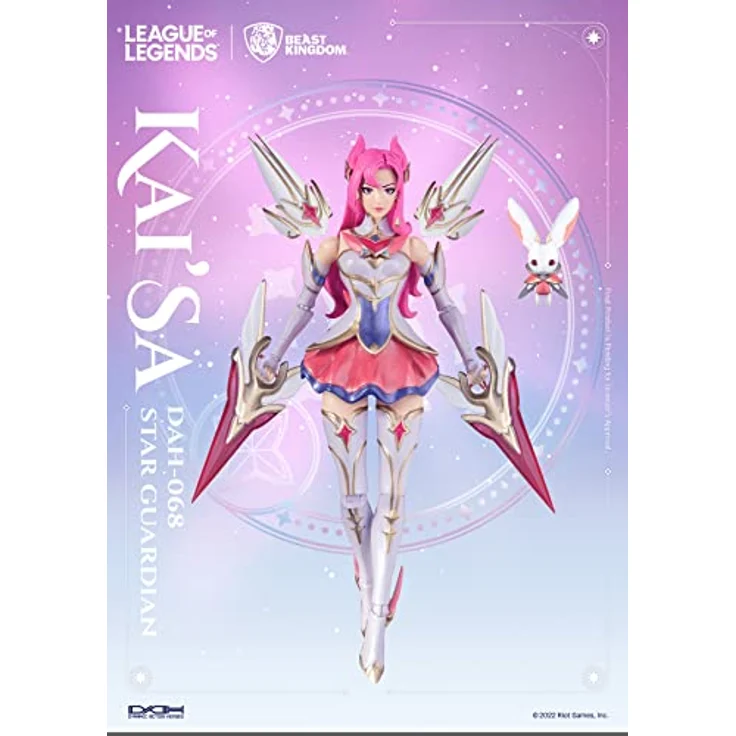 Beast Kingdom League of Legends – Kai'Sa – Dynamic Action Heroes Figur, 19 cm, Sammelfigur – Bild 2