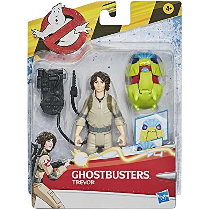 Ghostbusters Schreck Features Trevor Figur mit interaktiver Geisterfigur, Protonen-Pack und Protonen-Blaster Zubehör, Spielzeug für Kinder ab 4 Jahren – Bild 4