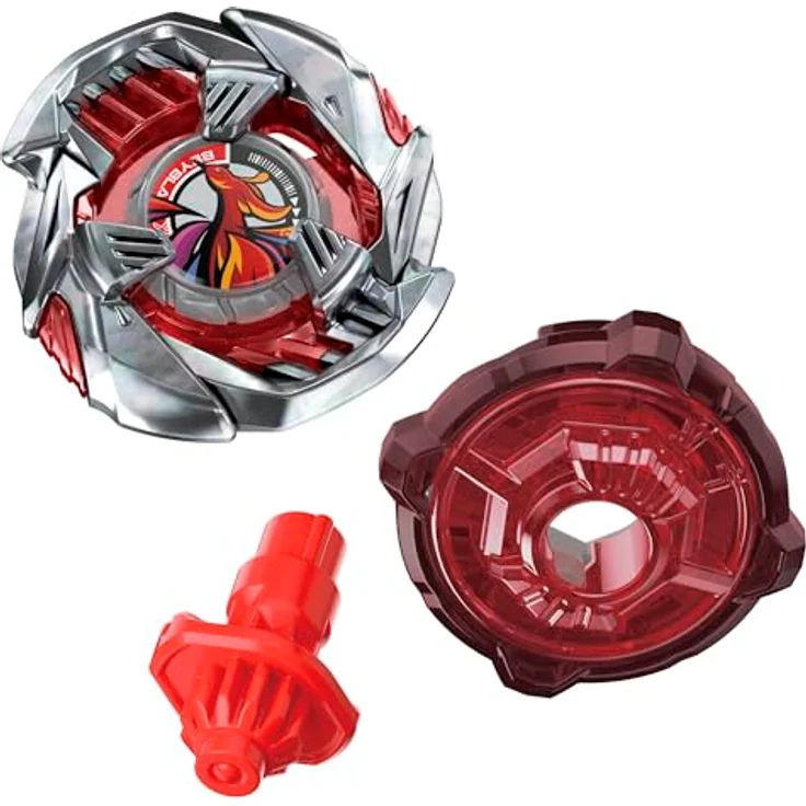 Hasbro Beyblade X Scarlet Garuda 4-70TP BX, Starter Pack mit 1 rechtsdrehenden Balance-Typ Kreisel und X-Celerator Beschleunigungssystem – Bild 5